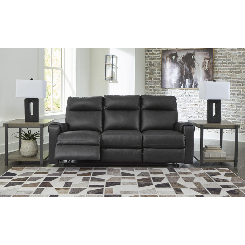 Signature Design by Ashley Axtellton Power Reclining Leather Look Sofa 3410587 IMAGE 6