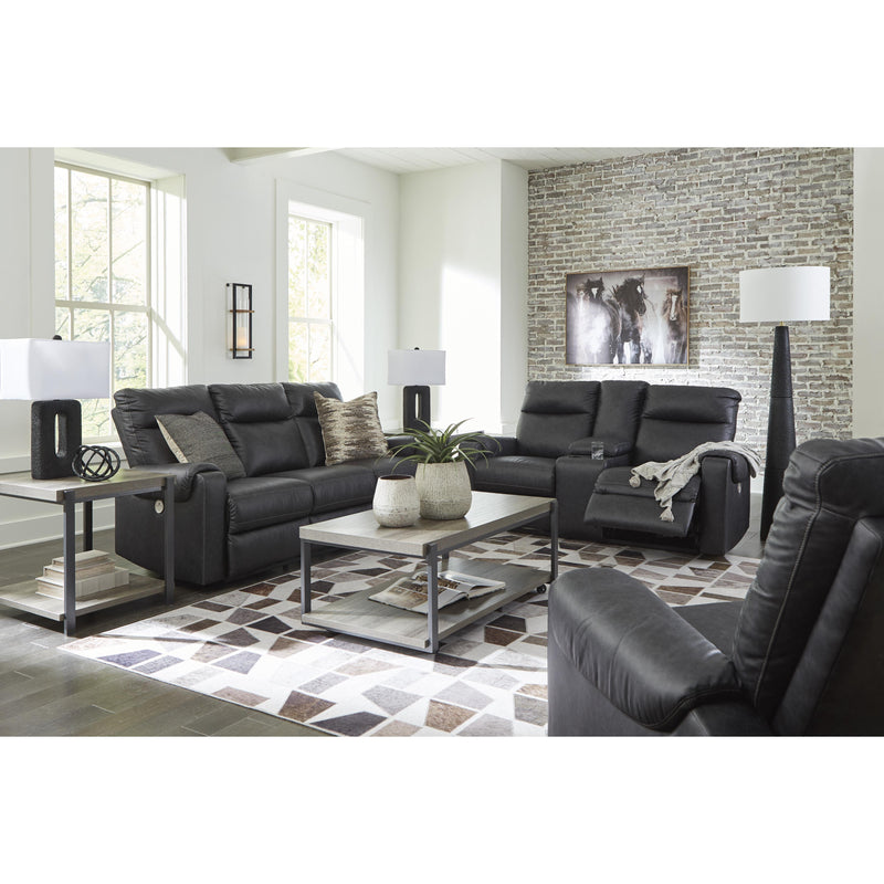 Signature Design by Ashley Axtellton Power Rocker Leather Look Recliner 3410598 IMAGE 10