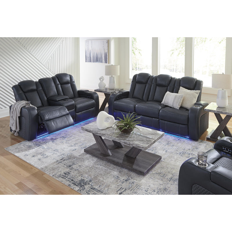 Signature Design by Ashley Fyne-Dyme Power Reclining Leather Look Sofa 3660315 IMAGE 15