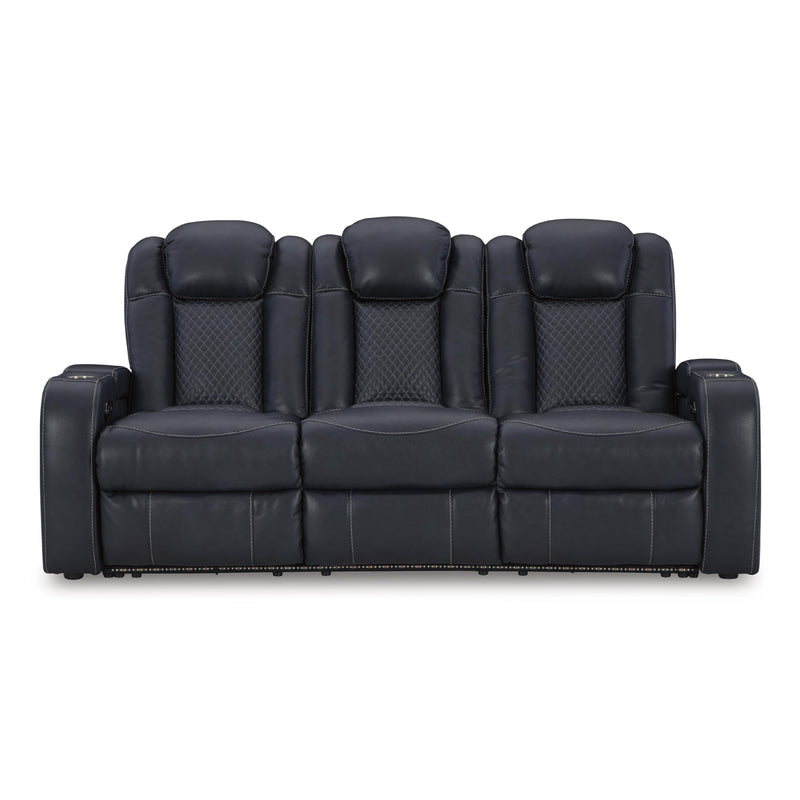 Signature Design by Ashley Fyne-Dyme Power Reclining Leather Look Sofa 3660315 IMAGE 3