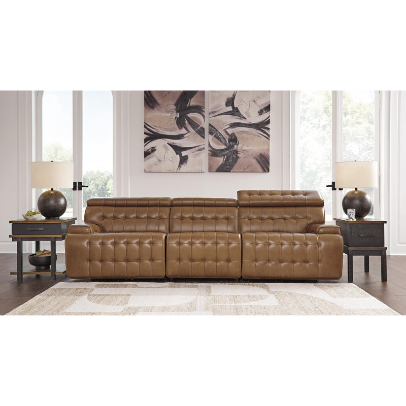 Signature Design by Ashley Temmpton Power Reclining Leather Match Sofa U9270858/U9270846/U9270862 IMAGE 2