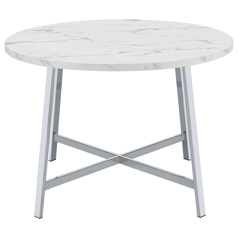 Coaster Furniture Round Bradshaw Dining Table 120400 IMAGE 2