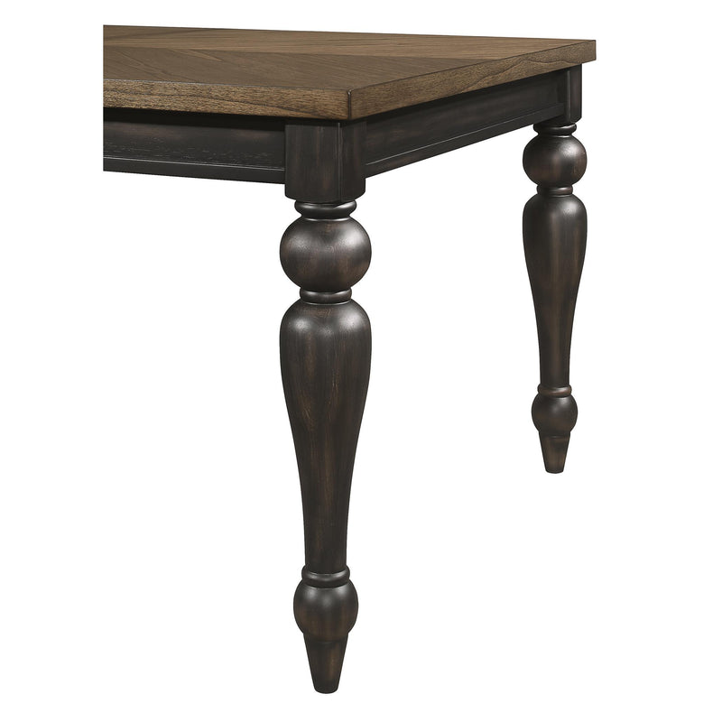 Crown Mark Hilara Dining Table with Trestle Base 2134T-4280 IMAGE 7