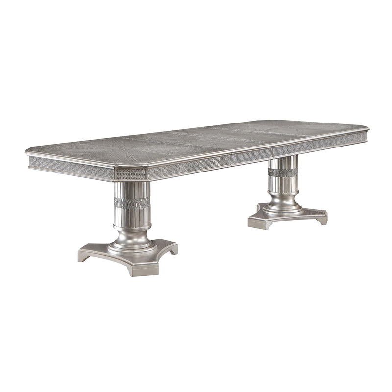Crown Mark Klina Dining Table with Pedestal Base 2200T-44108-LEG/2200T-44108-TOP IMAGE 1