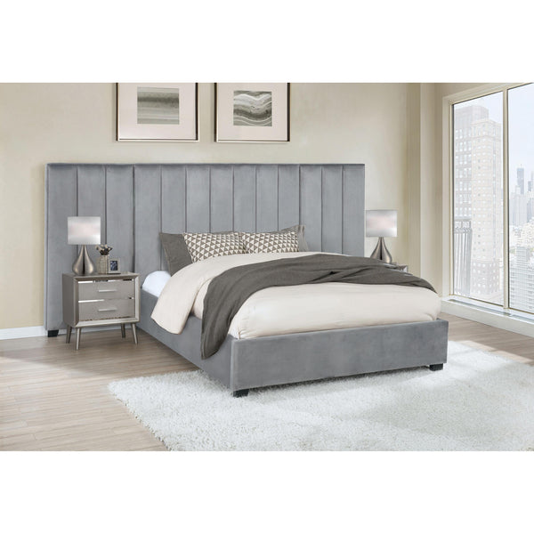 Coaster Furniture Arles King Upholstered Panel Bed 306070KE-SP IMAGE 1