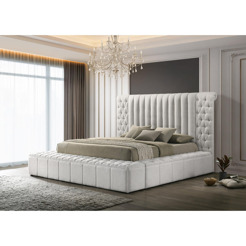 Crown Mark Danbury King Upholstered Platform Bed with Storage 5201WH-K-FB/5201WH-K-HB/5201WH-KQ-HBPL/5201WH-KQ-RL-L/5201WH-KQ-RL-R IMAGE 6