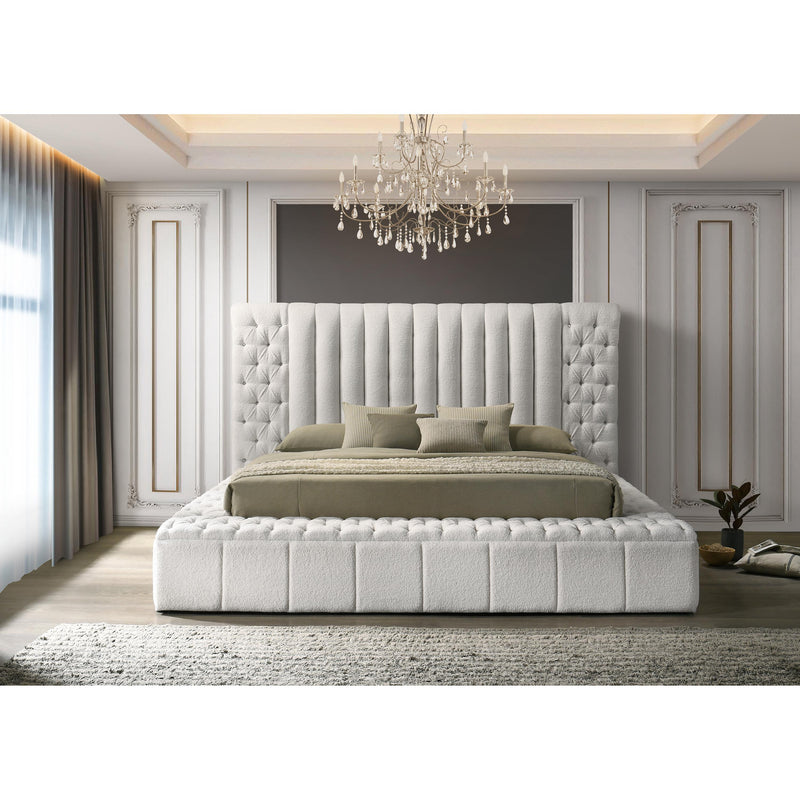 Crown Mark Danbury King Upholstered Platform Bed with Storage 5201WH-K-FB/5201WH-K-HB/5201WH-KQ-HBPL/5201WH-KQ-RL-L/5201WH-KQ-RL-R IMAGE 7