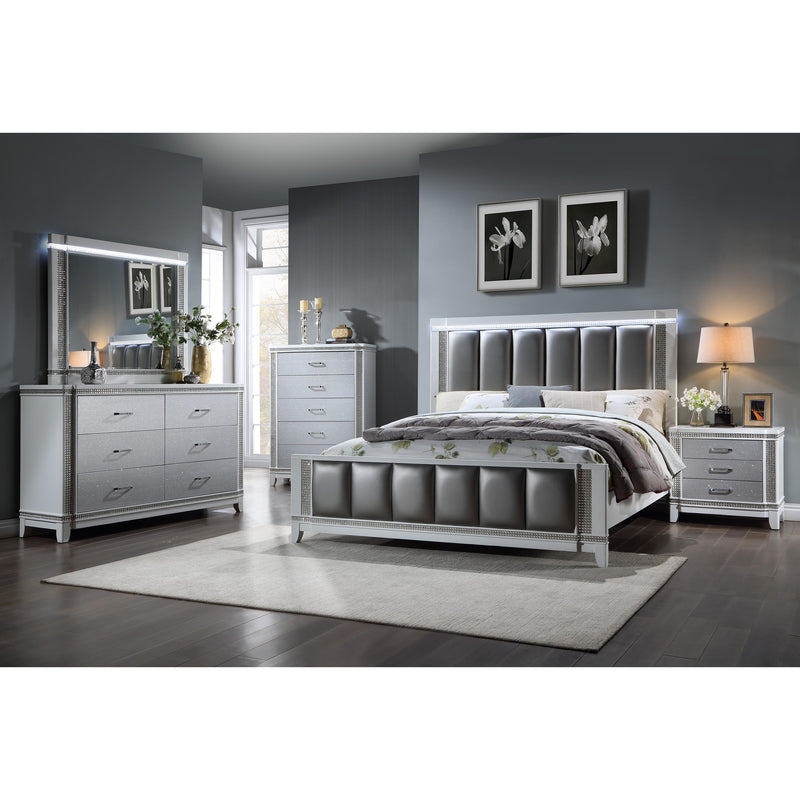 Crown Mark Ariane Queen Panel Bed B1690-Q-FB/B1690-Q-HB/B1690-KQ-RAIL IMAGE 2