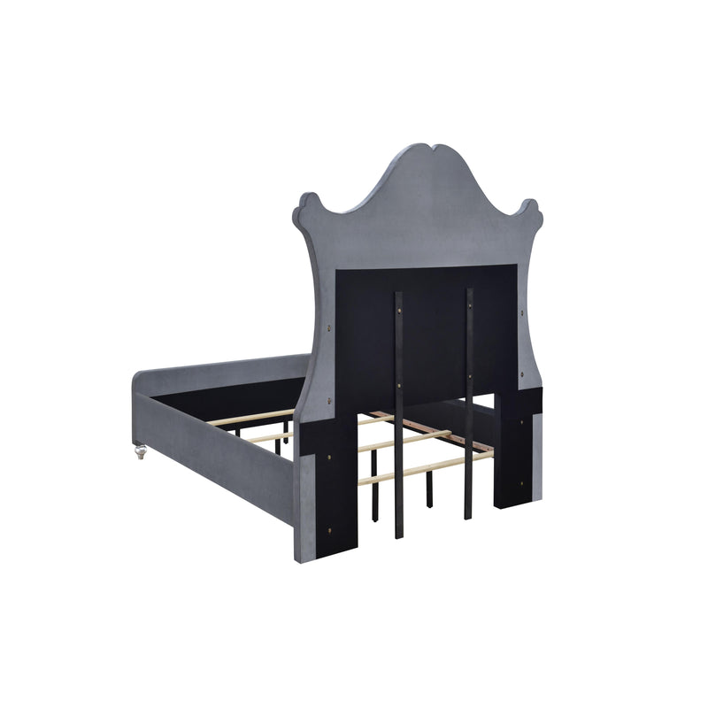 Crown Mark Cameo Queen Upholstered Panel Bed B2100-Q-FB/B2100-Q-HB/B2100-KQ-HBLEG/B2100-KQ-RAIL IMAGE 6