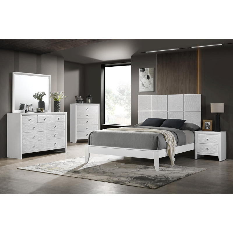 Crown Mark Denker Queen Panel Bed B4712-Q-HBFB/B4712-Q-RAIL IMAGE 2