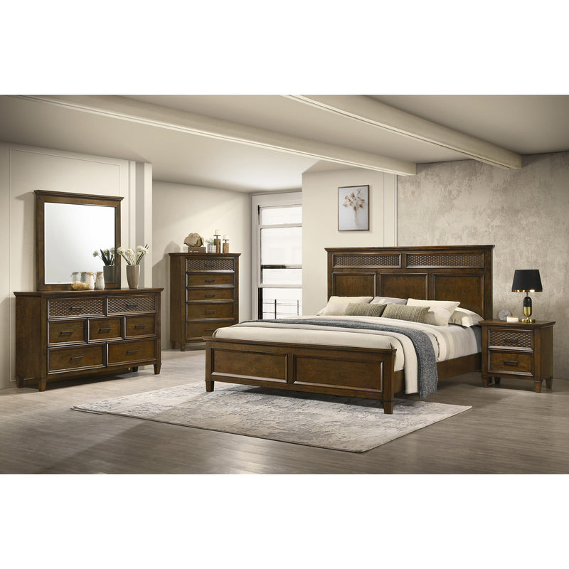 Crown Mark Everdeen King Panel Bed B6510-K-FB/B6510-K-HB/B6510-KQ-RAIL IMAGE 2