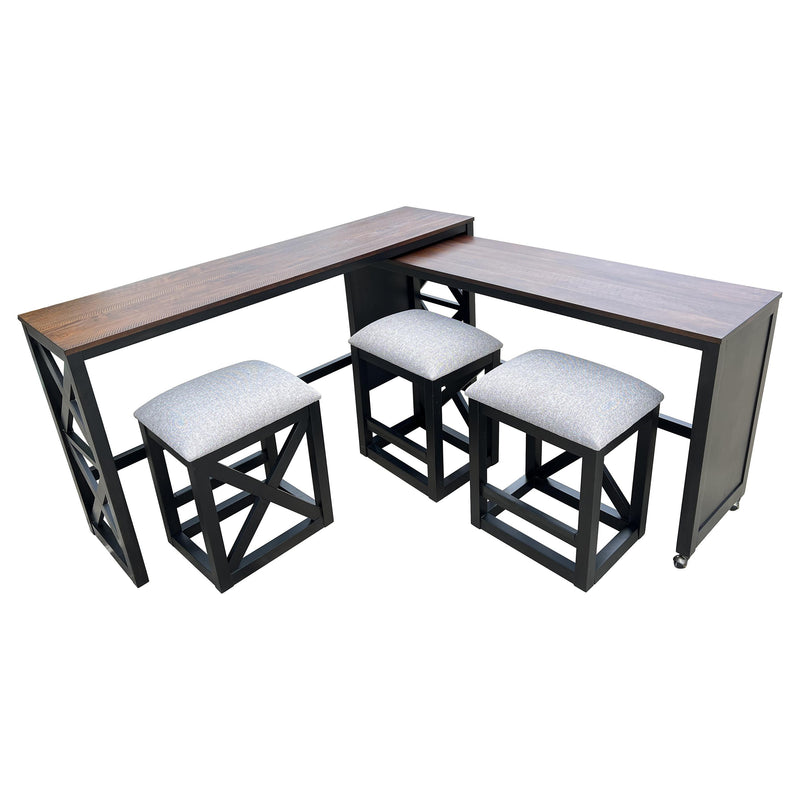 Crown Mark 4 pc Pub Height Dinette 4948 IMAGE 2