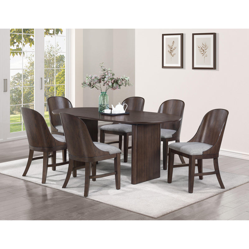 Crown Mark Oval Cullen Dining Table 2268T-3872 IMAGE 2