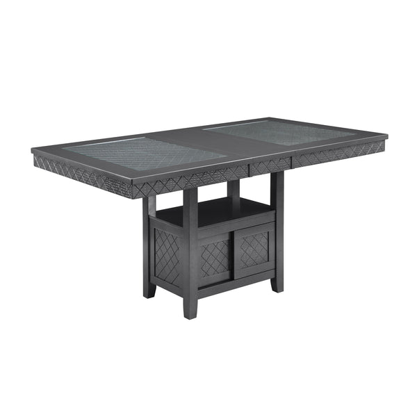 Crown Mark Bankston Counter Height Dining Table 2670ZC-4272-BAS/2670ZC-4272-TOP IMAGE 1