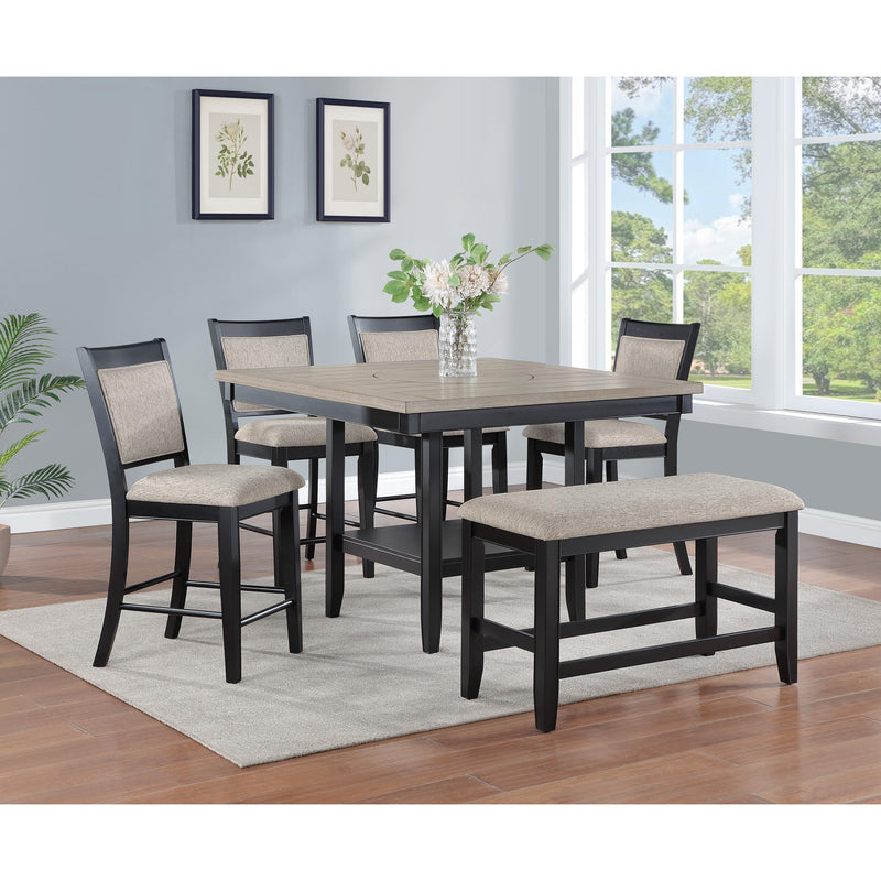 Crown Mark Square Fulton Counter Height Dining Table 2727LG-T-4848 IMAGE 2