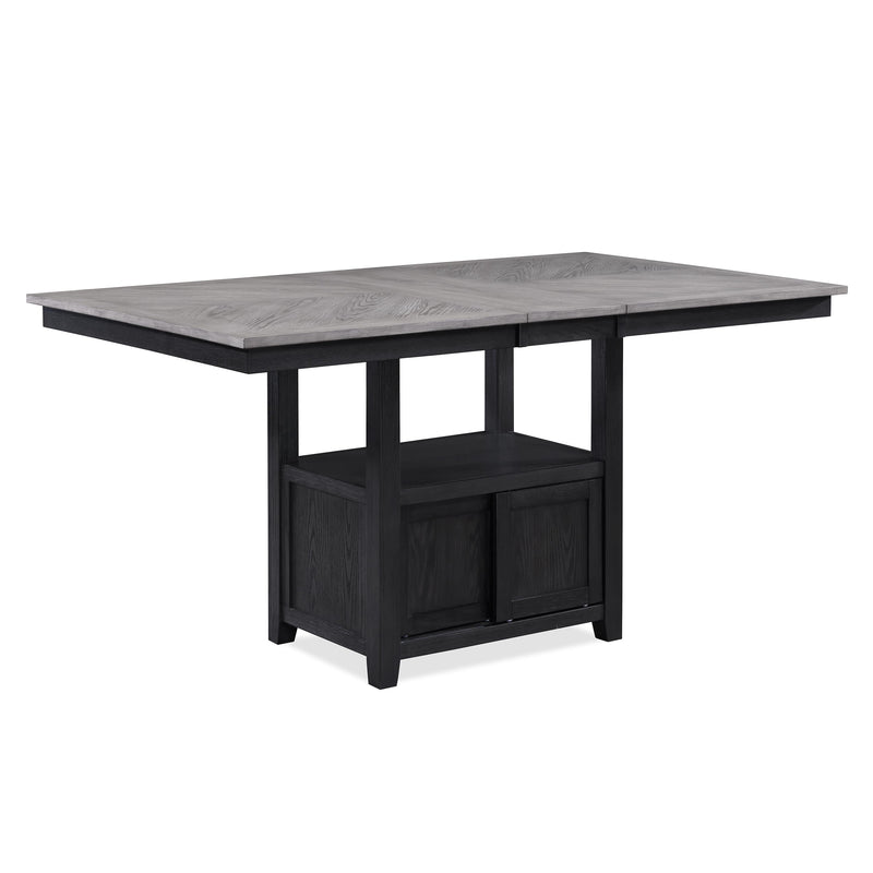 Crown Mark Buford Counter Height Dining Table with Concrete Top and Pedestal Base 2773LG-T-4272 IMAGE 1
