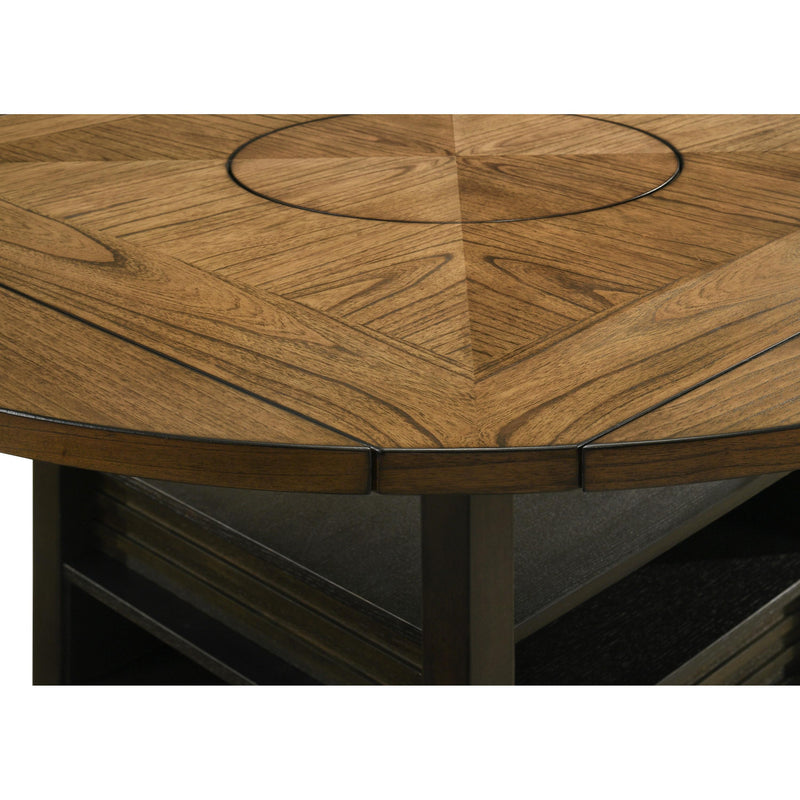 Crown Mark Round Oakly Counter Height Dining Table 2848T-6060-LEG/2848T-6060-TOP IMAGE 10