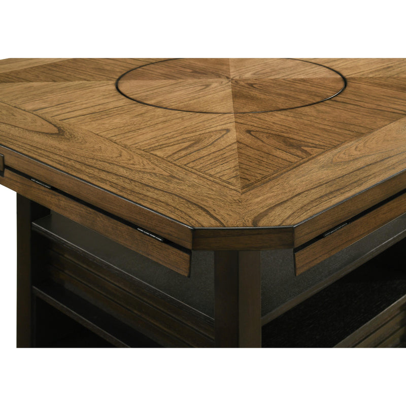 Crown Mark Round Oakly Counter Height Dining Table 2848T-6060-LEG/2848T-6060-TOP IMAGE 11