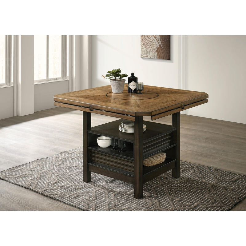 Crown Mark Round Oakly Counter Height Dining Table 2848T-6060-LEG/2848T-6060-TOP IMAGE 7