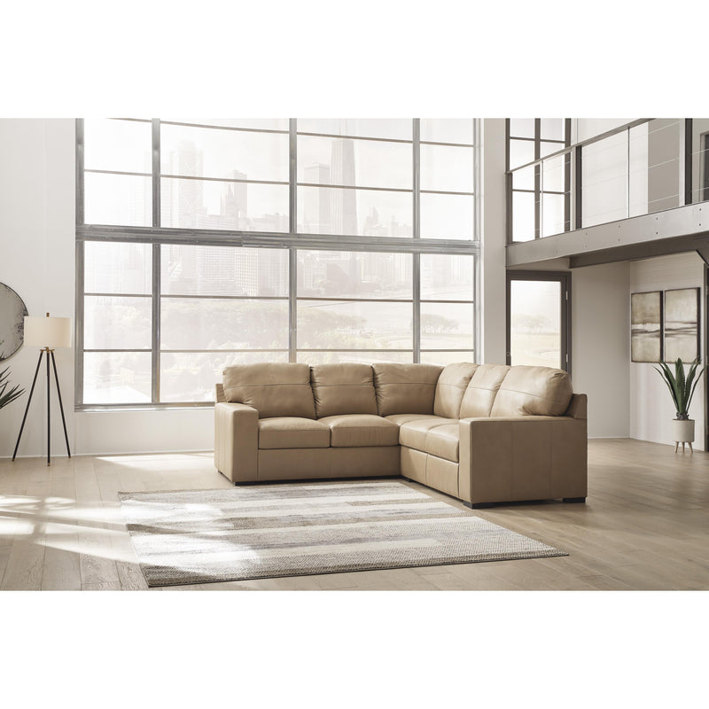 Signature Design by Ashley Bandon Leather Match 2 pc Sectional 3800648/3800656 IMAGE 3