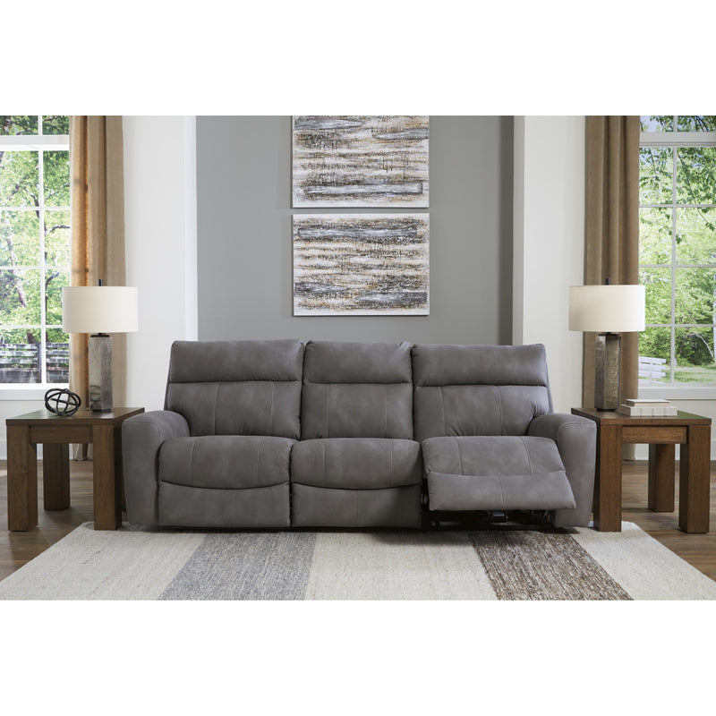 Signature Design by Ashley Next-Gen DuraPella Power Reclining Leather Look 3 pc Sectional 6100358/6100346/6100362 IMAGE 4