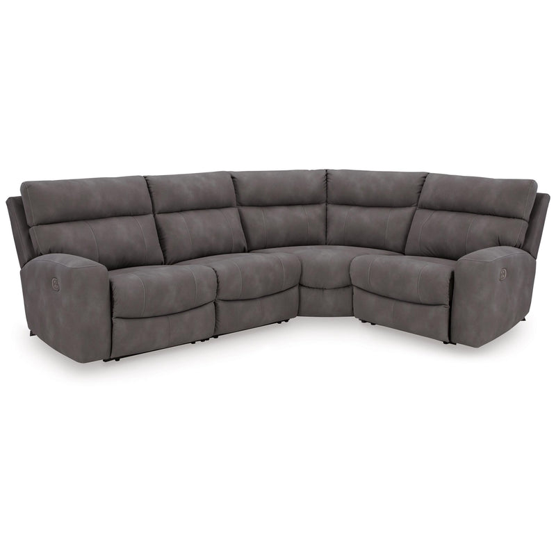 Signature Design by Ashley Next-Gen DuraPella Power Reclining Leather Look 4 pc Sectional 6100358/6100346/6100377/6100362 IMAGE 1