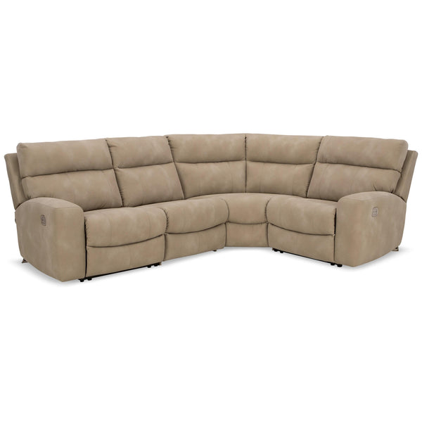 Signature Design by Ashley Next-Gen DuraPella Power Reclining Leather Look 4 pc Sectional 6100458/6100446/6100477/6100462 IMAGE 1