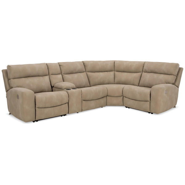 Signature Design by Ashley Next-Gen DuraPella Power Reclining Leather Look 5 pc Sectional 6100458/6100457/6100446/6100477/6100462 IMAGE 1