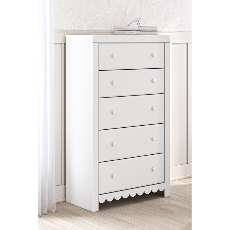 Signature Design by Ashley Mollviney 5-Drawer Chest B2540-46 IMAGE 7