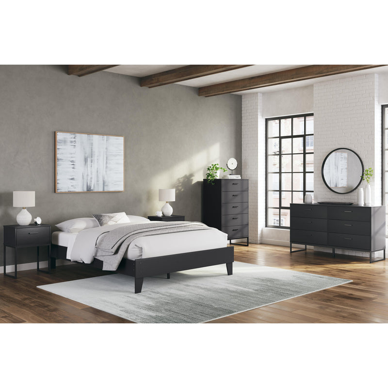 Signature Design by Ashley Socalle Queen Platform Bed EB1865-113 IMAGE 7