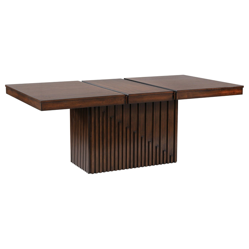 Coaster Furniture Briarwoord Dining Table with Pedestal Base 182991 IMAGE 3