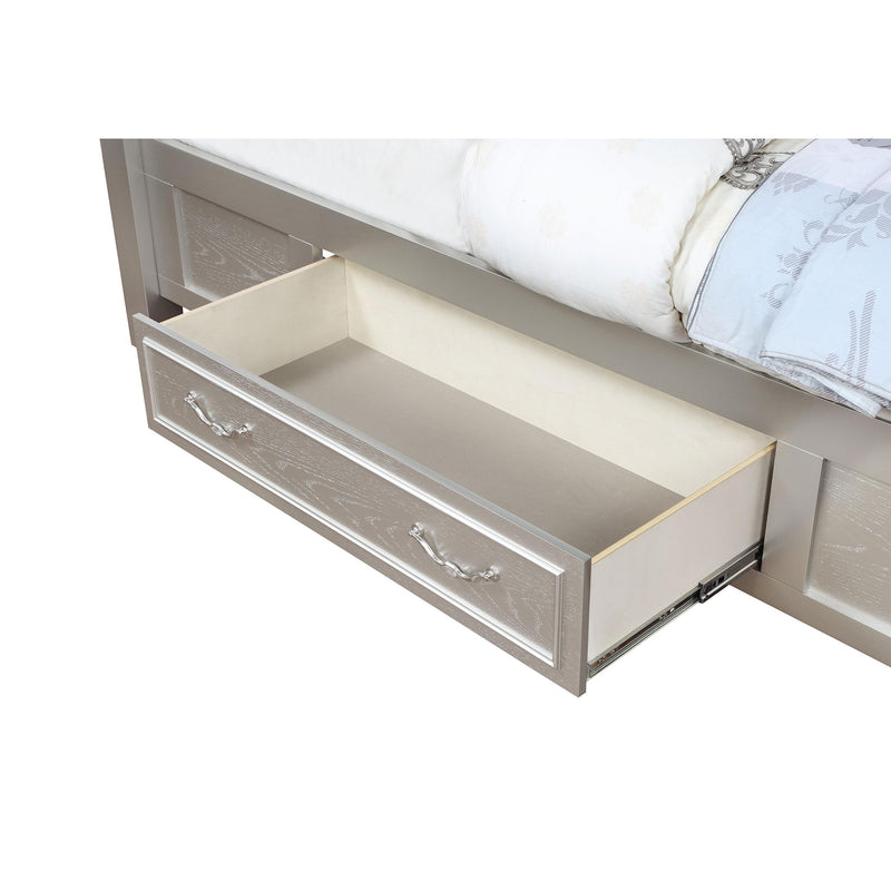 Coaster Furniture Evangeline King Upholstered Panel Bed with Storage 223390KE IMAGE 8