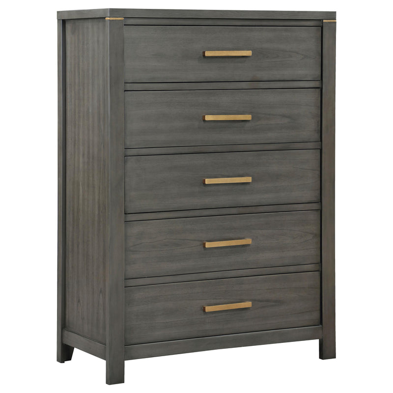 Coaster Furniture Kieran 5-Drawer Chest 224745 IMAGE 1