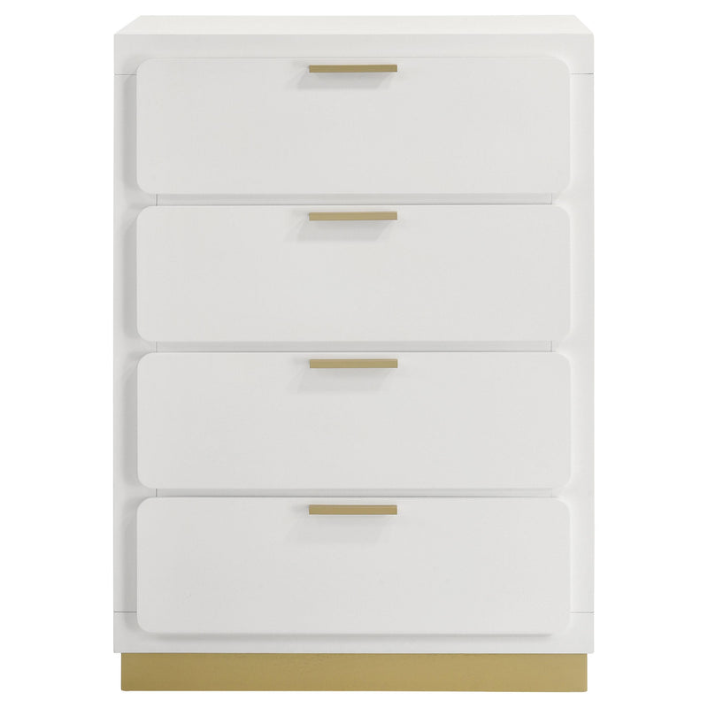 Coaster Furniture Caraway 4-Drawer Chest 224775 IMAGE 3