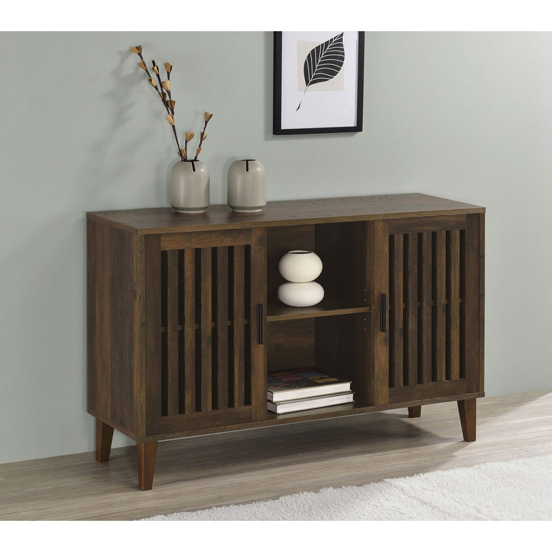 Coaster Furniture Torin 950392 2-Door Engineered Wood Accent Cabinet - Dark Pine IMAGE 2