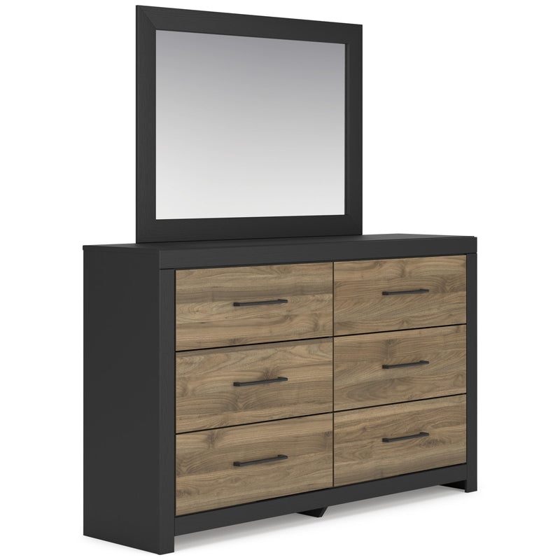 Signature Design by Ashley Vertani Dresser Mirror B2073-31/B2073-36 IMAGE 1