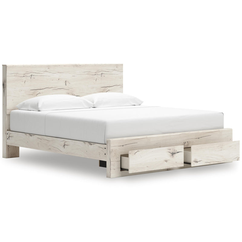 Signature Design by Ashley Lawroy King Panel Bed with Storage B2310-58/B2310-56S/B2310-95/B100-14 IMAGE 2