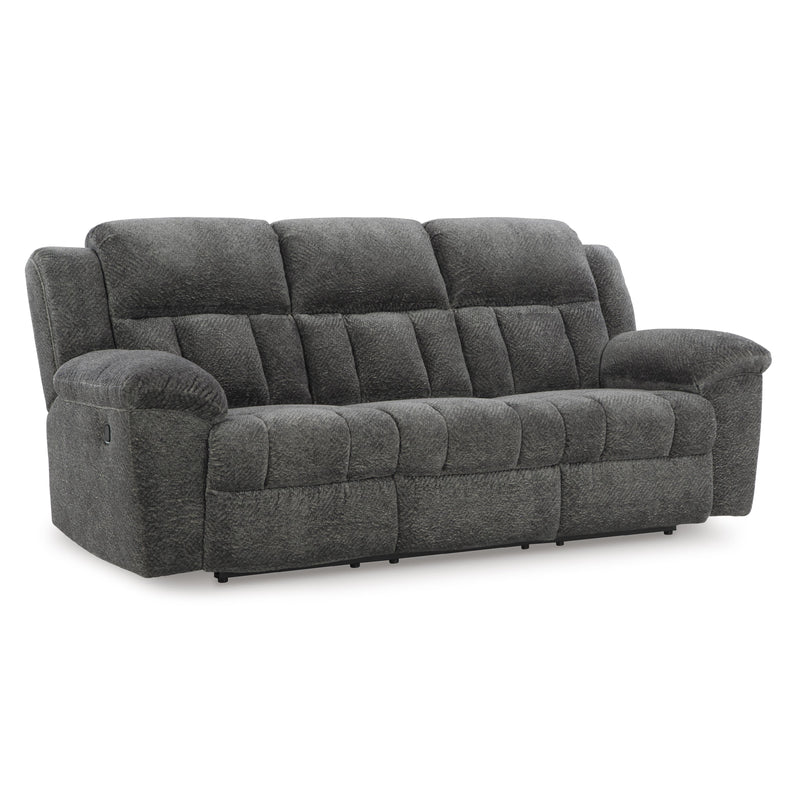 Signature Design by Ashley Frohn Reclining Fabric Sofa 3740688 IMAGE 1