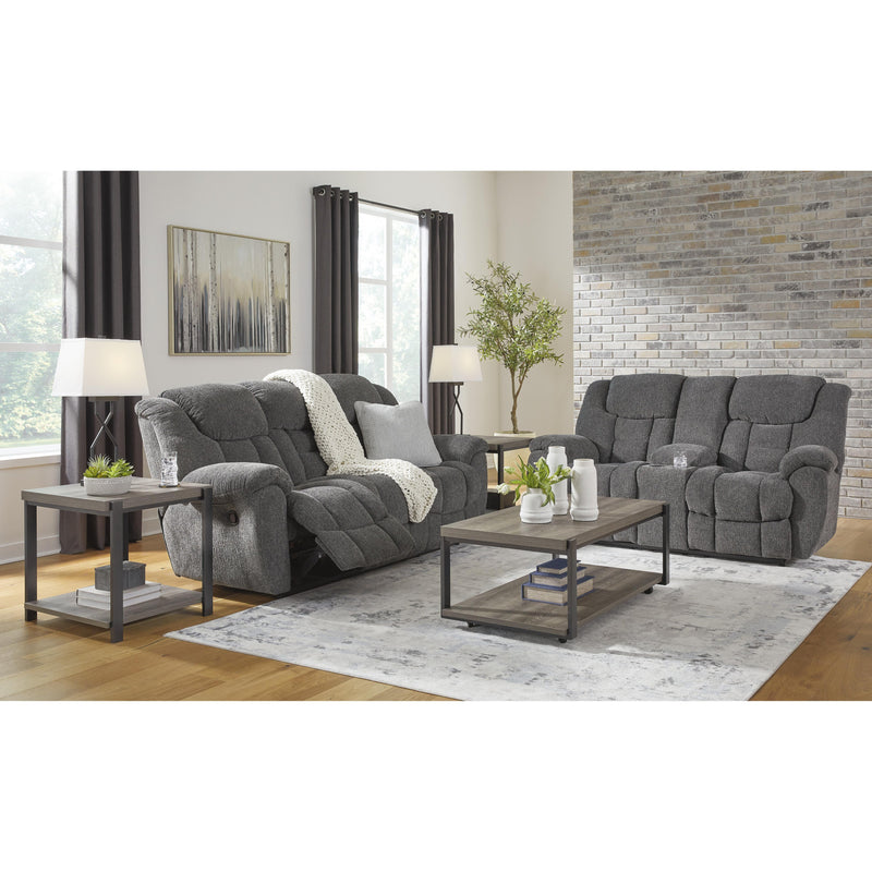 Signature Design by Ashley Foreside Reclining Fabric Sofa 3810488 IMAGE 9