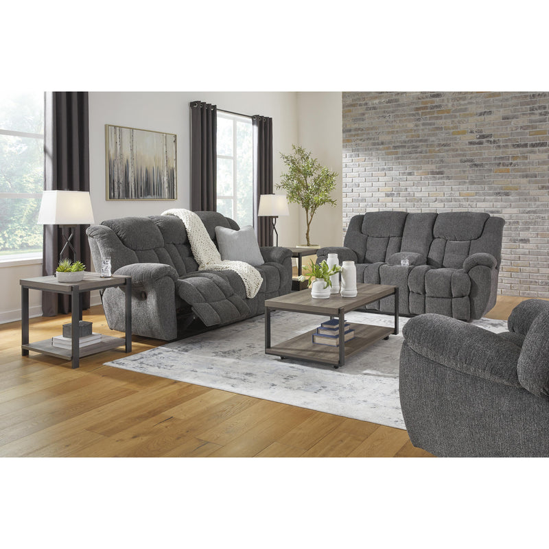 Signature Design by Ashley Foreside Reclining Fabric Loveseat with Console 3810494 IMAGE 12