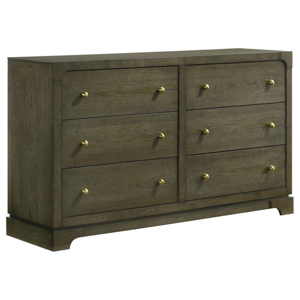 Coaster Furniture Dressers 6 Drawers 224933 IMAGE 1