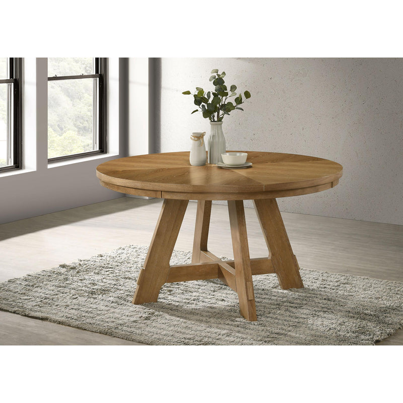 Coaster Furniture Round Danvers Dining Table 109150 IMAGE 2